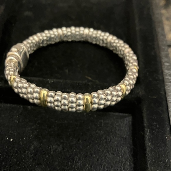 Lagos sterling & 18kt bracelet - Picture 4 of 8
